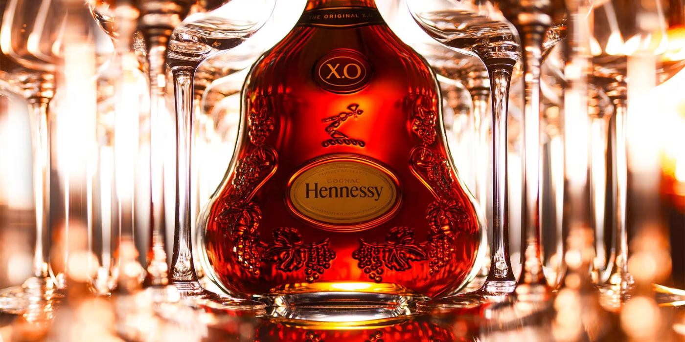 ブランデー コニャック ヘネシーXO Hennessy グリーンボトル 金